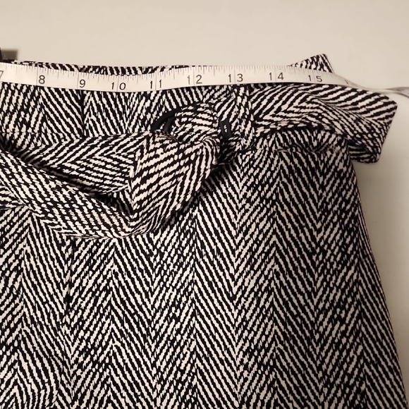 White House Black Market Monochrome Wide Leg Pants - Picture 7 of 9